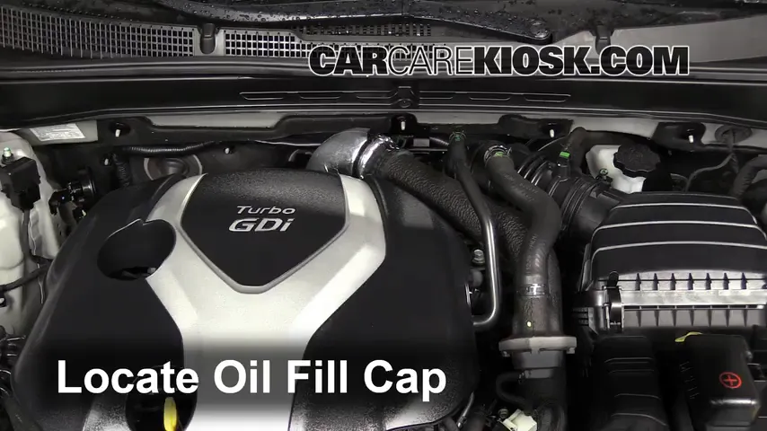 2013 Hyundai Sonata Limited 2.0L 4 Cyl. Turbo Oil